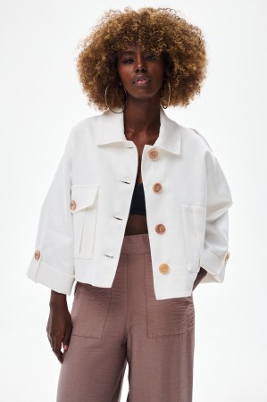 Kurtka Damska Palermo 2 Off White