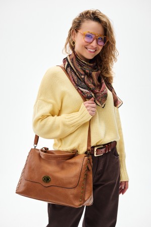 Torebka Damska Q 258-25 Camel
