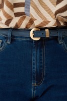 Pasek Damski LD2060 Skóra Nat. Denim