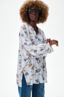 Bluzka Damska Nina Light Blue