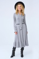 Sukienka Carrie BS Szary Melanż