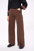 Jeansy Damskie 3D 9240 / 80 Czekolada