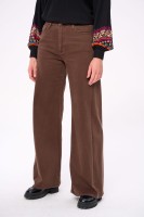 Jeansy Damskie 3D 9240 / 80 Czekolada