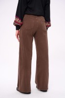 Jeansy Damskie 3D 9240 / 80 Czekolada