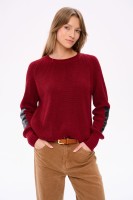 Sweter Damski Nirad Karmazyn
