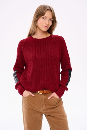 Sweter Damski Nirad Karmazyn