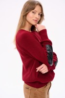 Sweter Damski Nirad Karmazyn