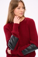 Sweter Damski Nirad Karmazyn