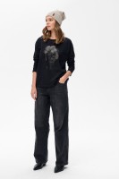 Jeansy Damskie 3D 9282  Black