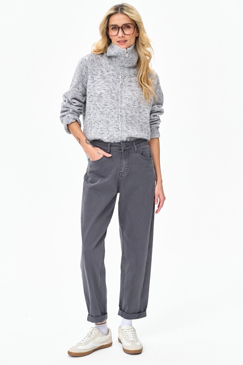 Spodnie Damskie 3D 8058-175 Grey
