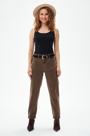 Spodnie Damskie BS 8058-172 CO Milk Chocolate