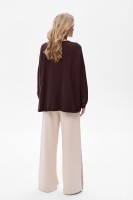 Sweter Damski Poem Chocolate