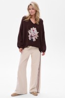 Sweter Damski Poem Chocolate