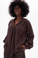 Bluzka Damska Lea Dark Chocolate