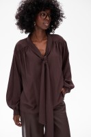 Bluzka Damska Lea Dark Chocolate