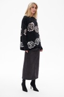 Spódnica 3D 9201 Black