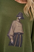 Sweter Damski Likola Military