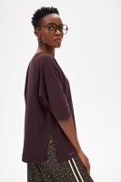 T-shirt Damski Anree Brown