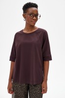 T-shirt Damski Anree Brown