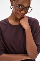 T-shirt Damski Anree Brown