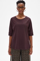 T-shirt Damski Anree Brown