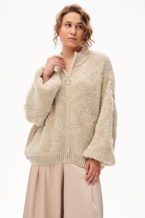 Kardigan Damski Tuki Light Beige