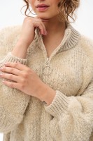 Kardigan Damski Tuki Light Beige