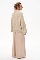Kardigan Damski Tuki Light Beige