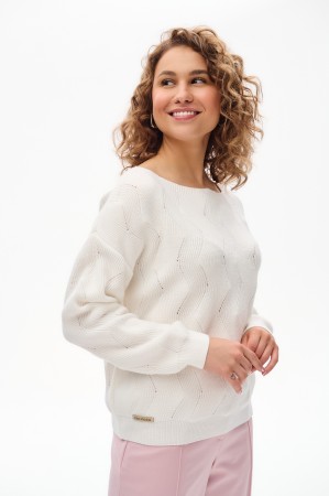 Sweter Damski Reso Ecru