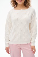 Sweter Damski Reso Ecru