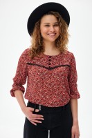 Bluzka Damska Marbel Light Red