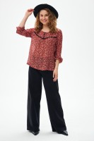 Bluzka Damska Marbel Light Red