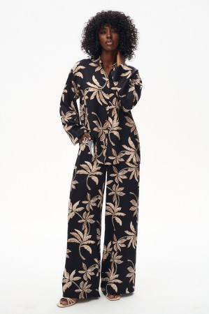 Spodnie Damskie Laki Black