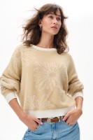 Sweter Damski Taris Light Beige