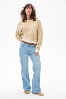 Sweter Damski Taris Light Beige