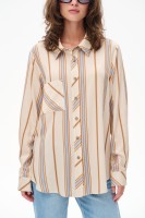 Koszula Damska Zoe Light Beige