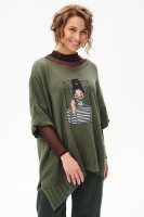 Sweter Damski Persey Khaki