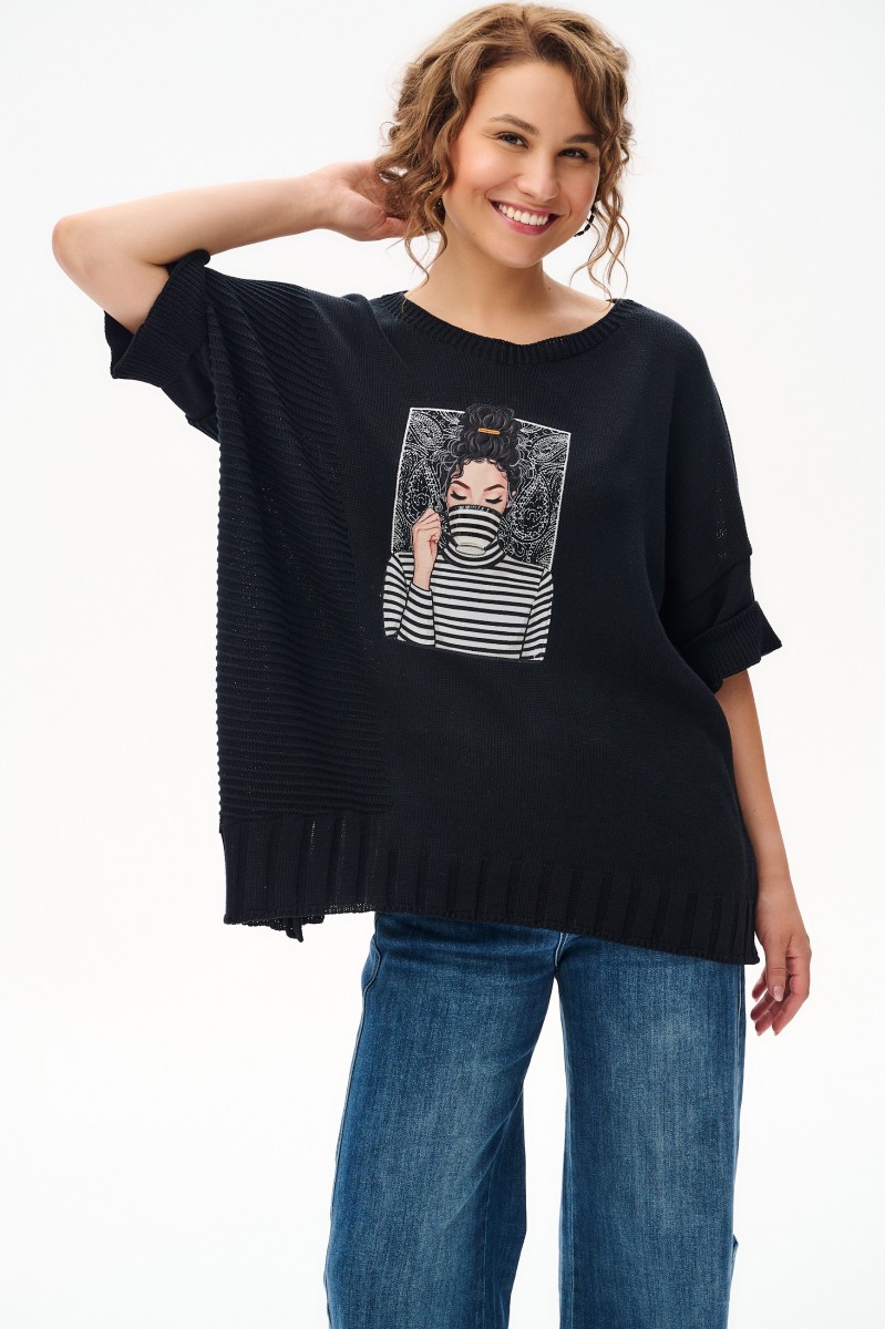 Sweter Damski Persey Black