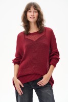 Sweter Damski Fidżi Dark Red