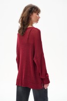 Sweter Damski Fidżi Dark Red