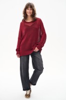 Sweter Damski Fidżi Dark Red