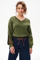 Sweter Damski Alexis Khaki / Dpa 2