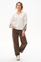 Sweter Damski Alexis Ecru / T2225-04