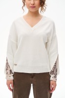 Sweter Damski Alexis Ecru / T2225-04