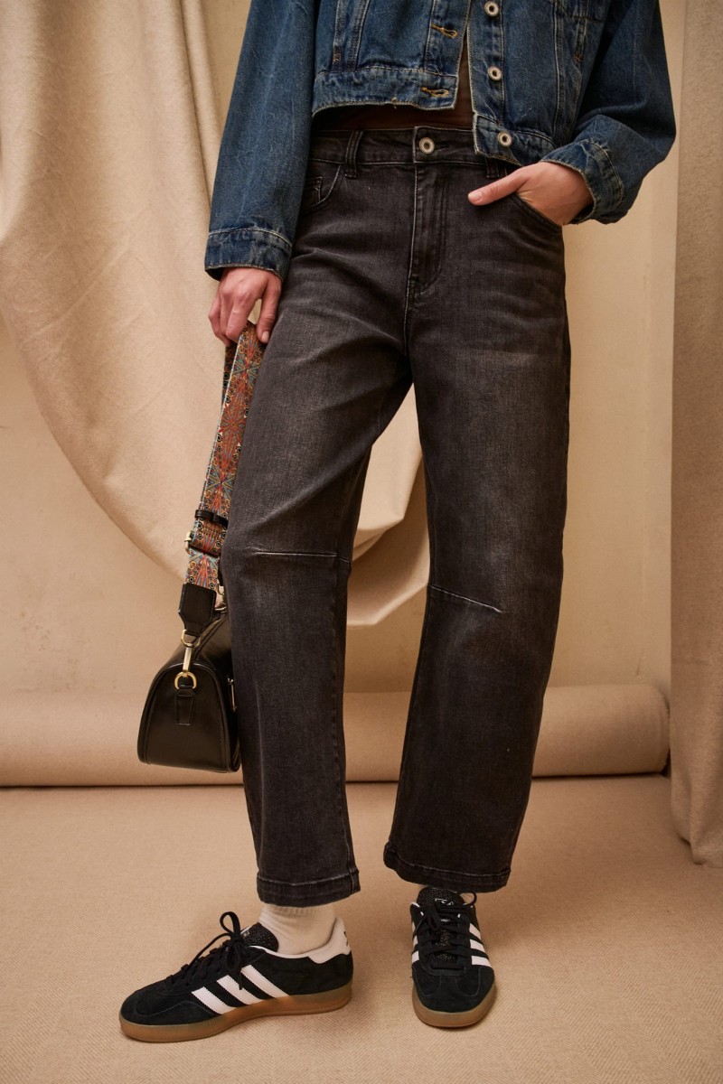 Jeansy Damskie BS 3D 1560 Czarny