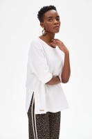 T-shirt Damski Anree Ecru