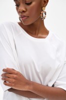 T-shirt Damski Anree Ecru