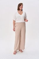 Bluzka Damska Texo Plus Size Ecru