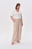 Bluzka Damska Texo Plus Size Ecru