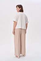 Bluzka Damska Texo Plus Size Ecru